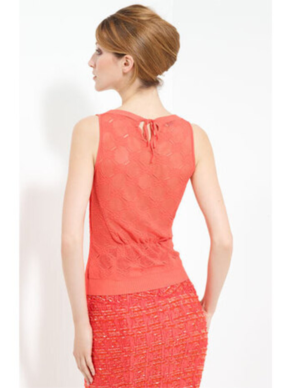 Nina Ricci Lace Knit Top Retail $990 NEW